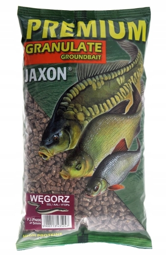 Granulat Wędkarski Jaxon Premium 1 kg – Na Węgorza, Średnica 5 mm