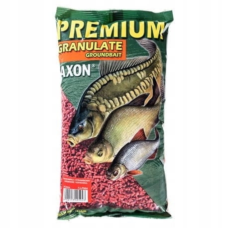 Granulat Wędkarski Jaxon Truskawka 1 kg – Zanęta 5 mm
