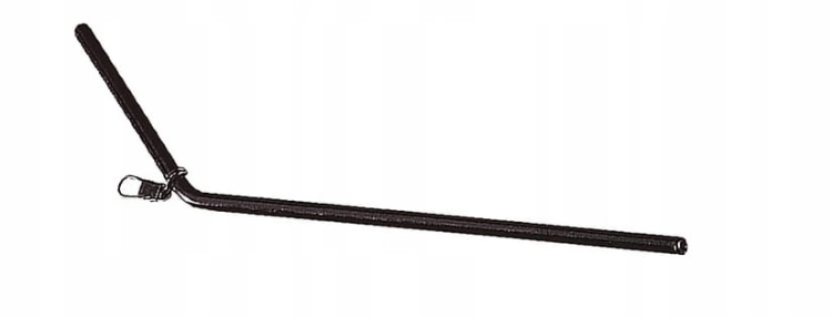 Rurka Antysplątaniowa Jaxon 18cm Wygięta Czarna – Do Zestawów Gruntowych
