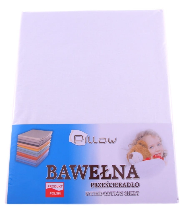 Prześcieradło tradycyjne pillow bawełna 200 x 220 cm