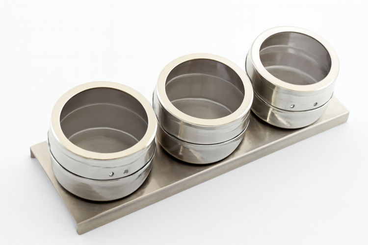 Eryka ŻebrowskaSłoiczki Na Przyprawy + Podstawa 23x8cm