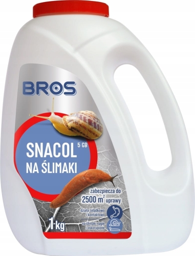 Preparat na ślimaki 1 kg – skuteczny granulat do 2500 m²