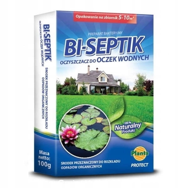 Planta BI-SEPTIK 100g – biologiczny preparat do oczek wodnych i stawów