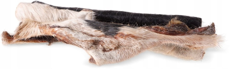 Kołodziejczyk Skóra wołowa z włosem 15cm 100g – naturalny gryzak