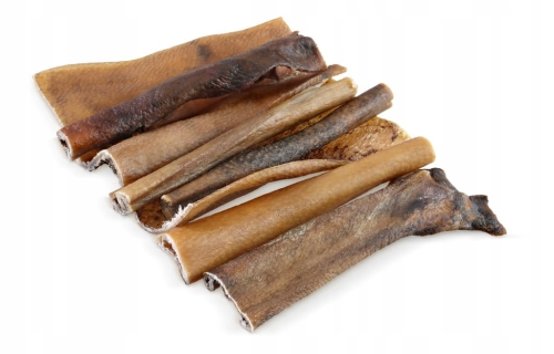 Skóra z dzika 15cm 100g – naturalny gryzak dla psa, rzadki przysmak