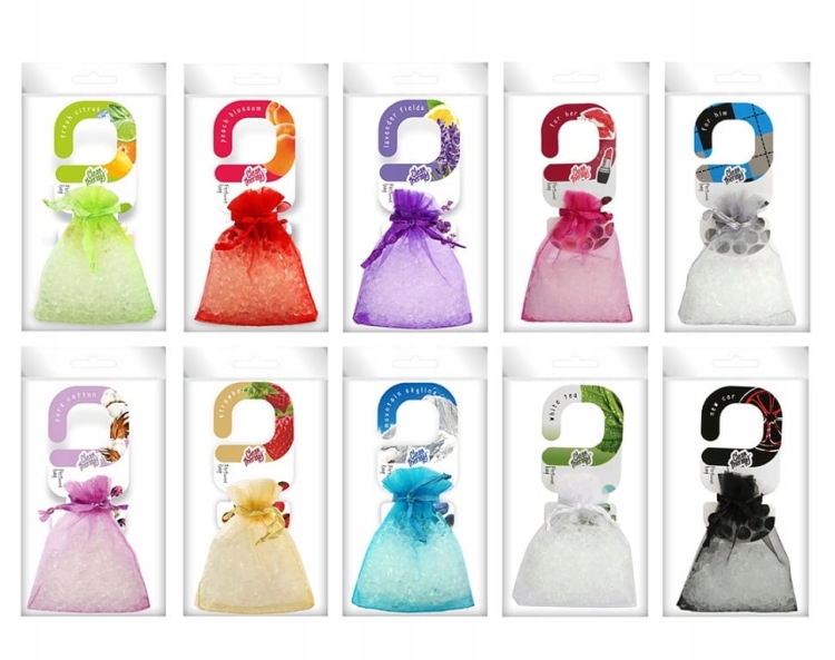 Woreczek zapachowy Brzoskwinia – słodki aromat do auta i wnętrza