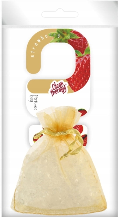 Woreczek zapachowy Truskawkowy – słodki aromat do auta i wnętrza