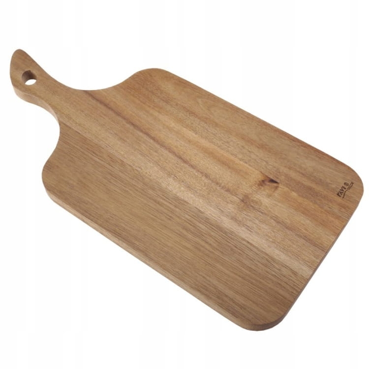 Deska do krojenia z drewna akacjowego 38×18 cm – trwała i elegancka