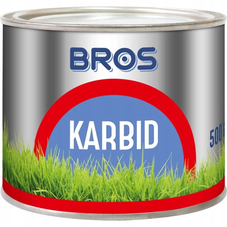 Karbid granulowany BROS 500 g – na krety i nornice, szybkie działanie