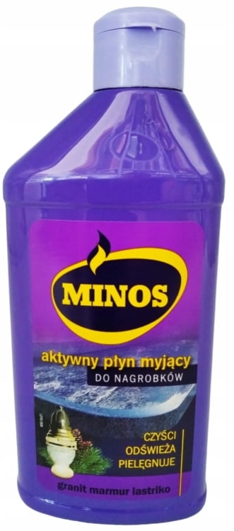 MINOS aktywny płyn do czyszczenia nagrobków 270 ml – połysk i ochrona