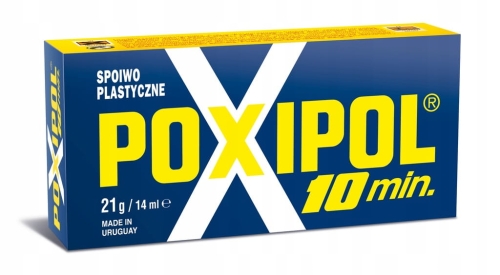 POXIPOL 10 min 21 g / 14 ml – klej epoksydowy dwuskładnikowy