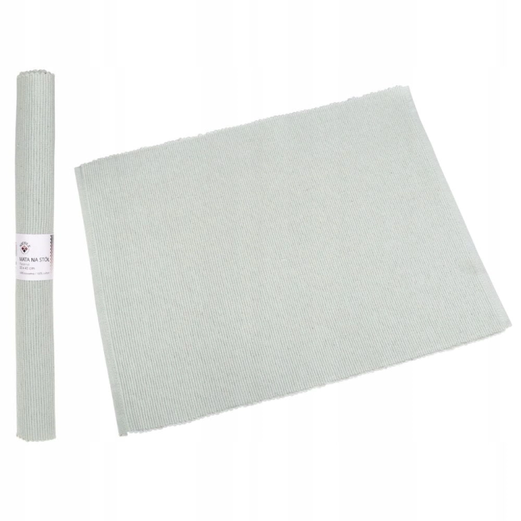 Mata stołowa bawełniana 35x45cm sage green – elegancka dekoracja stołu