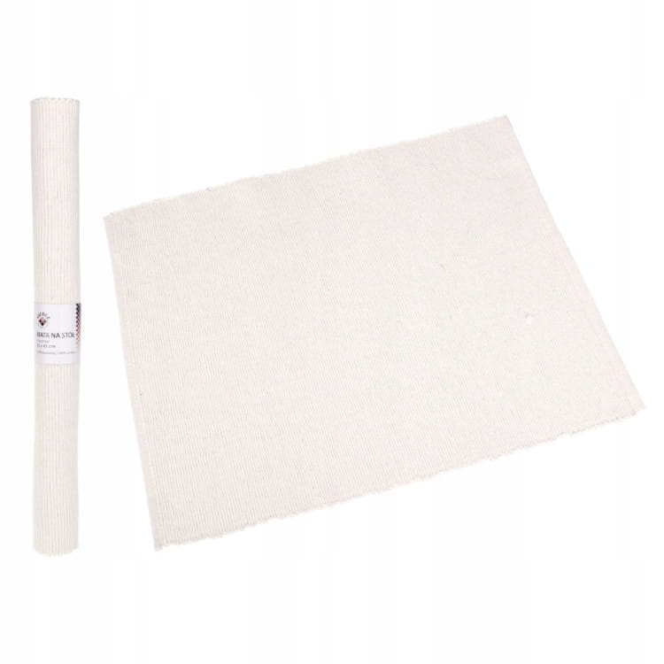 Mata stołowa bawełniana 35x45cm sandy – elegancka ochrona stołu
