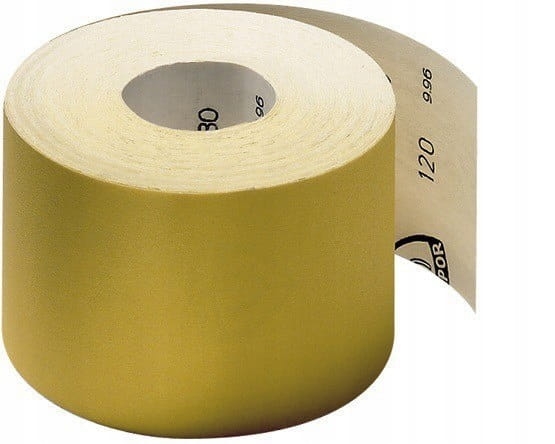 Rolka papieru ściernego KLINGSPOR PS30D 115 mm P120 – 2 mb