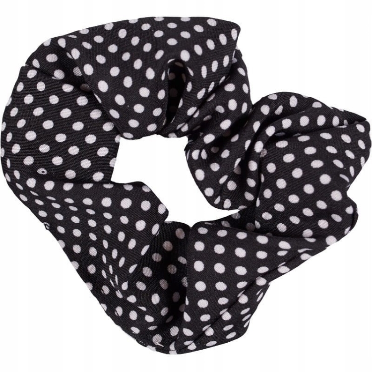 Top Choice gumki do włosów DOTS – frotki elastyczne w kropki, 2 sztuki