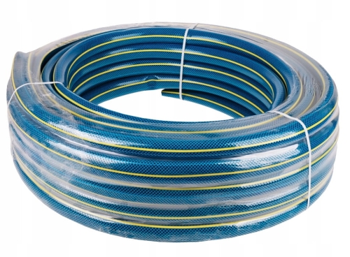 Wąż ogrodowy 4-warstwowy 1" 30m Khayner Blue – wytrzymały