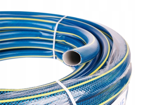Wąż ogrodowy 4-warstwowy 1" 30m Khayner Blue – wytrzymały