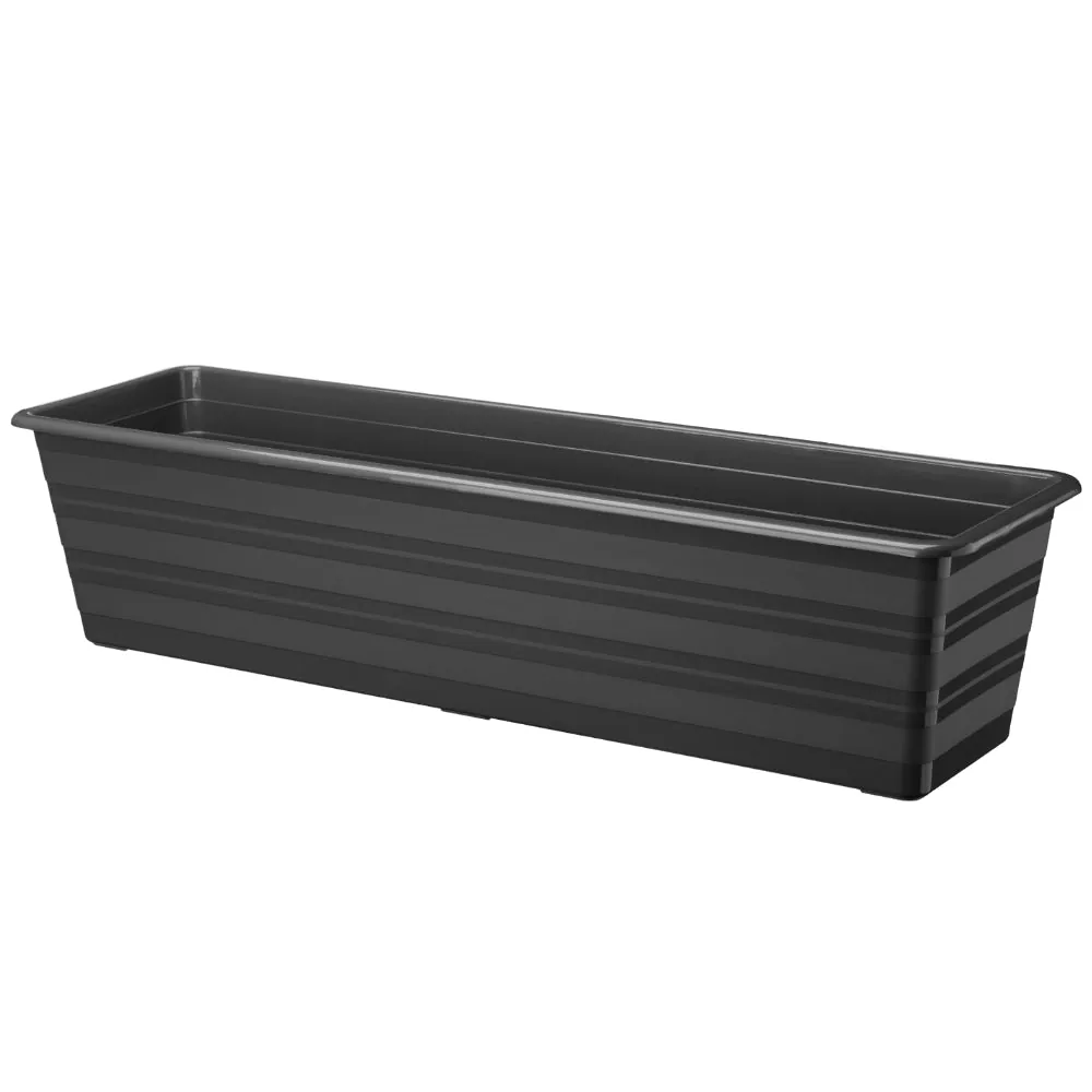 Doniczka Balkonowa DRACO Antracyt 60 cm – Prostokątna